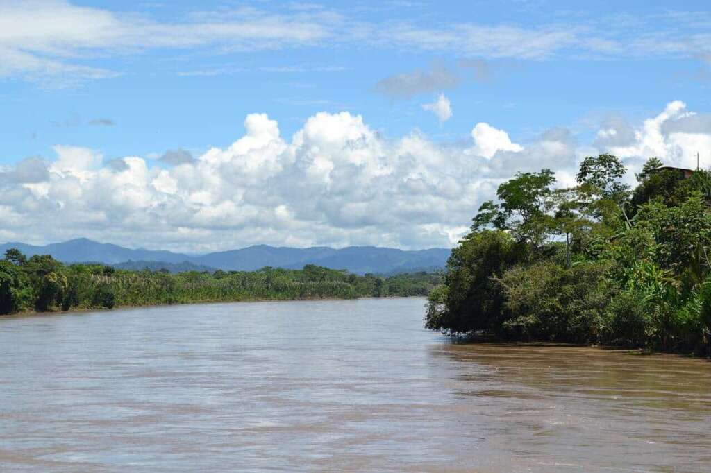 Huayabamba river in Amazon