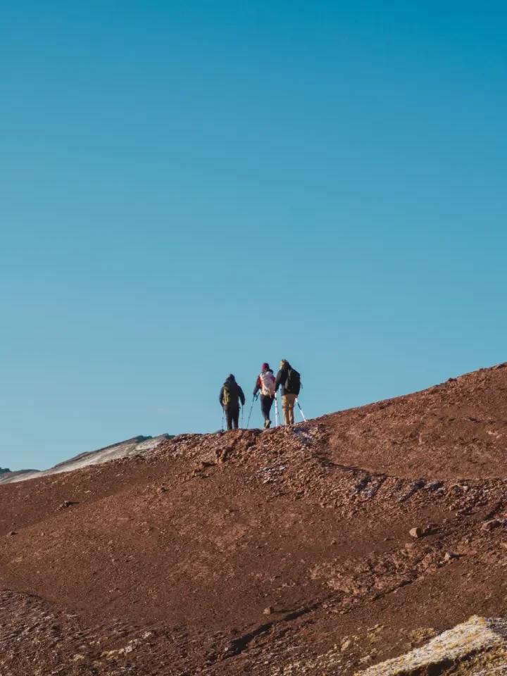 Trekking Rainbow Mountain Trekking Rainbow Mountain